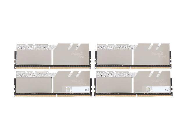 G.SKILL Trident Z Royal Series 32GB (4 x 8GB) SDRAM DDR4 3600 Desktop Memory - الذاكرة العشوائية